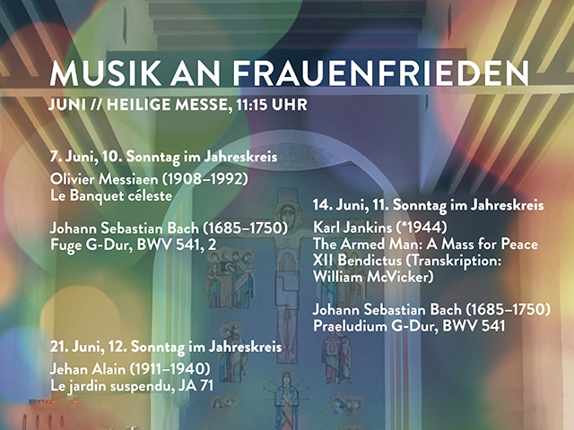 Musik an Frauenfrieden